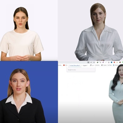 Модель для создания цифрового аватара ведущей | Lemon Agency